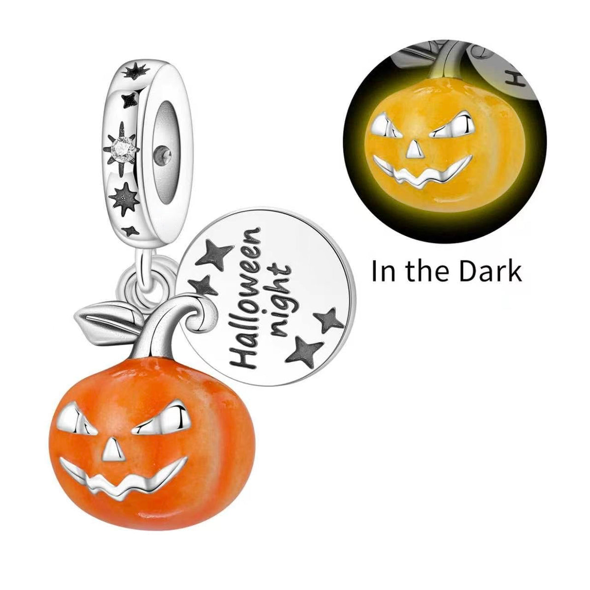 Svietiaci prívesok Halloweenska noc