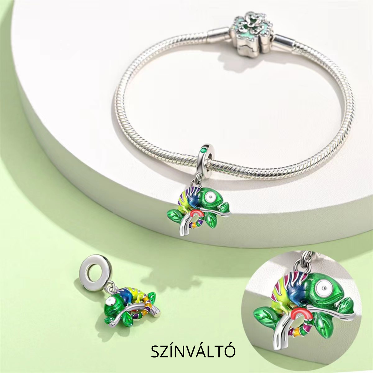 Színváltós Kaméleon Charm